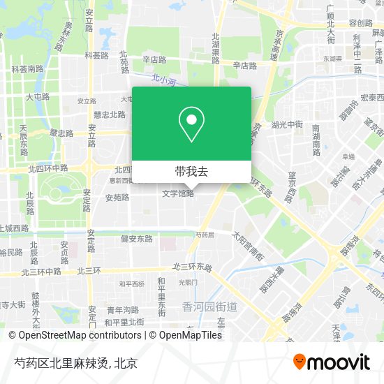 芍药区北里麻辣烫地图