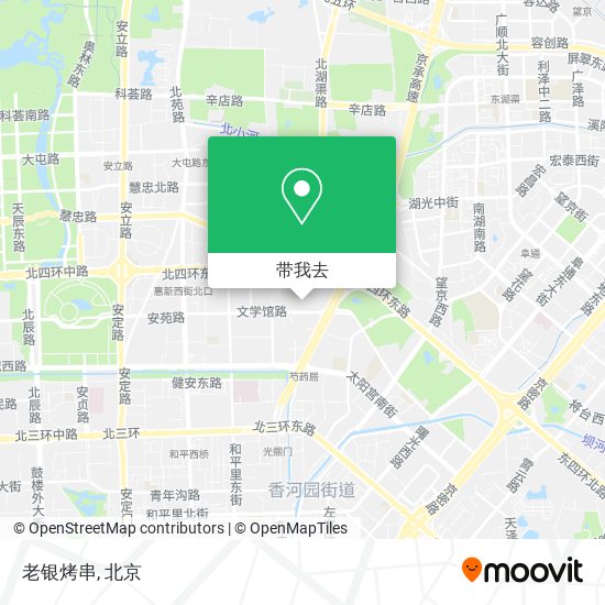 老银烤串地图