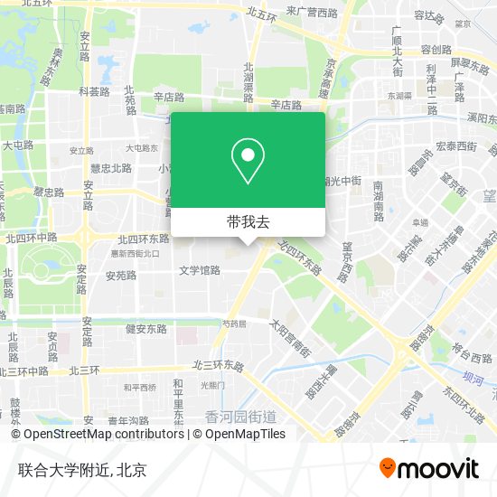 联合大学附近地图