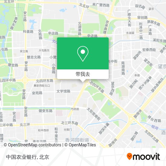 中国农业银行地图