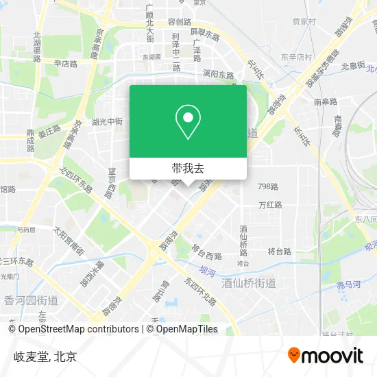 岐麦堂地图