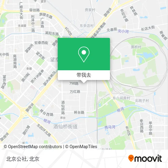 北京公社地图