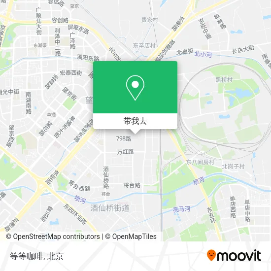 等等咖啡地图