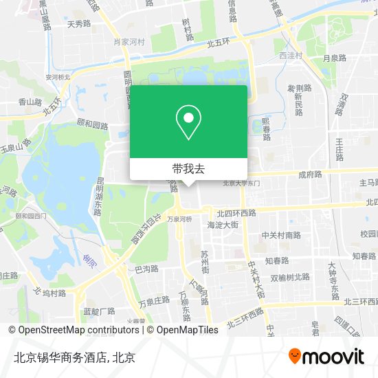 北京锡华商务酒店地图