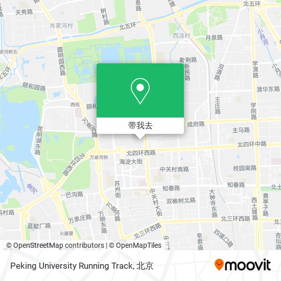 Peking University Running Track地图