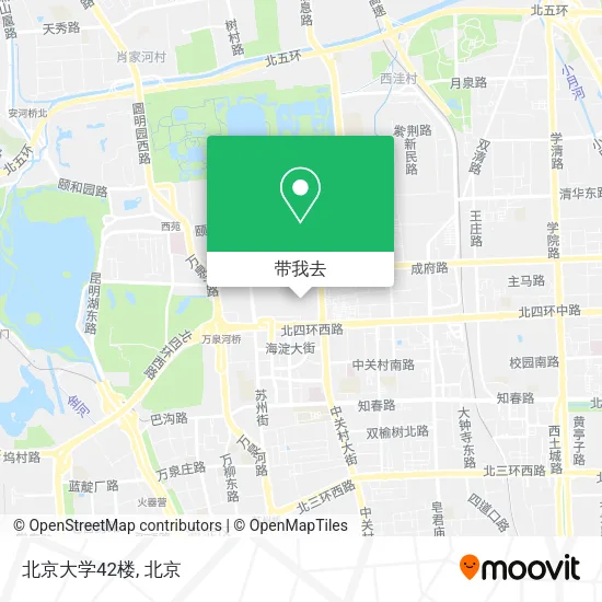 北京大学42楼地图