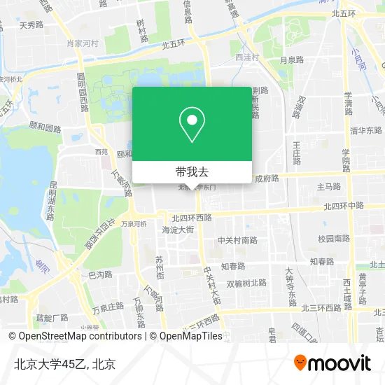 北京大学45乙地图