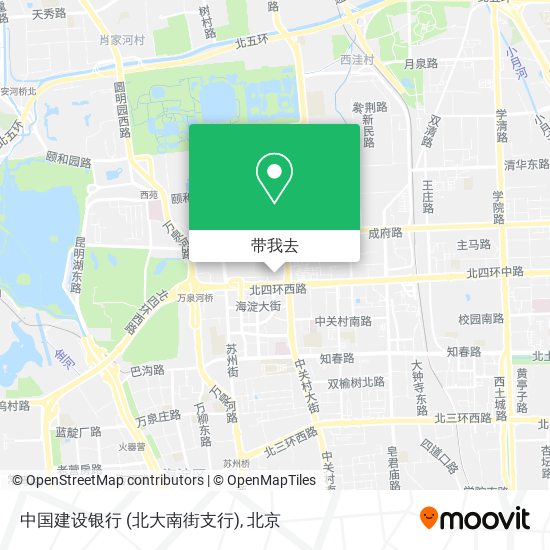 中国建设银行 (北大南街支行)地图