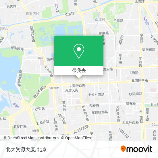 北大资源大厦地图