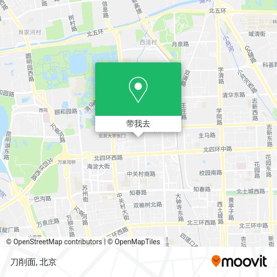 刀削面地图