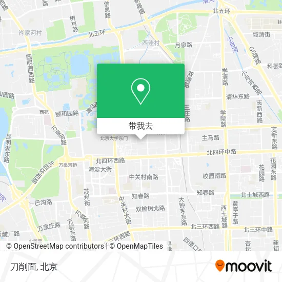 刀削面地图