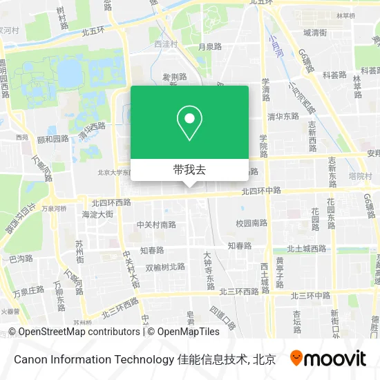 Canon Information Technology 佳能信息技术地图
