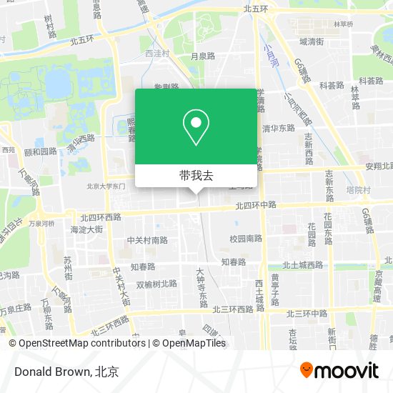 Donald Brown地图