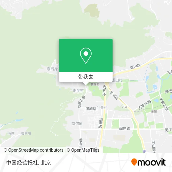 中国经营报社地图