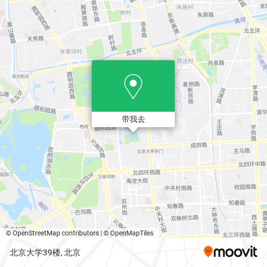 北京大学39楼地图