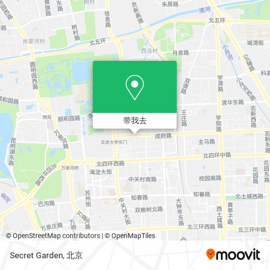 Secret Garden地图