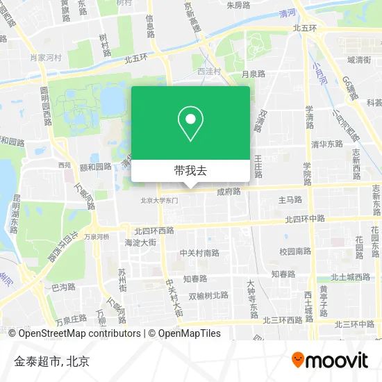 金泰超市地图