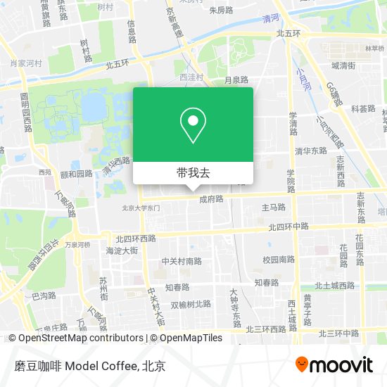磨豆咖啡 Model Coffee地图