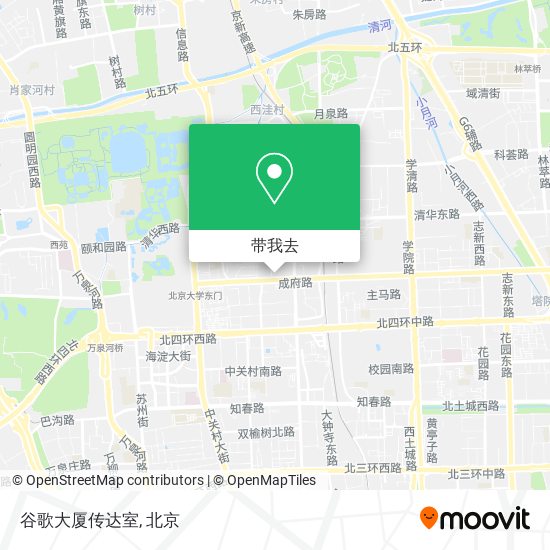 谷歌大厦传达室地图