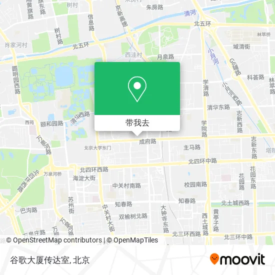 谷歌大厦传达室地图