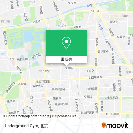 Underground Gym地图