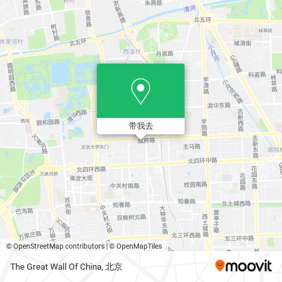 The Great Wall Of China地图