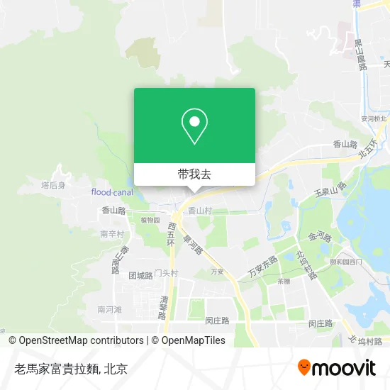 老馬家富貴拉麵地图