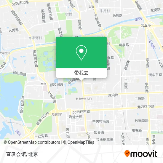 直隶会馆地图