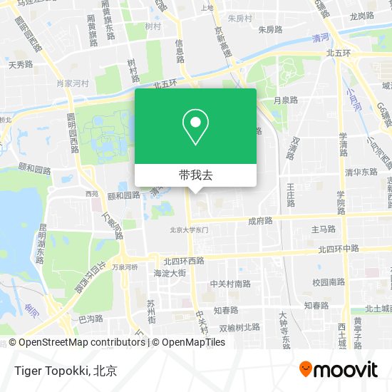 Tiger Topokki地图