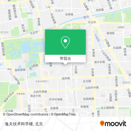 逸夫技术科学楼地图