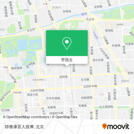 靜雅康盲人按摩地图