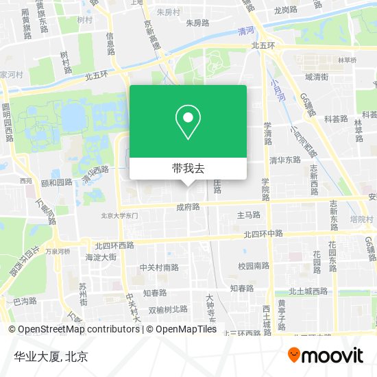 华业大厦地图