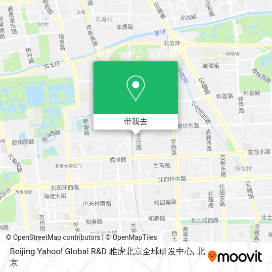 Beijing Yahoo! Global R&D 雅虎北京全球研发中心地图
