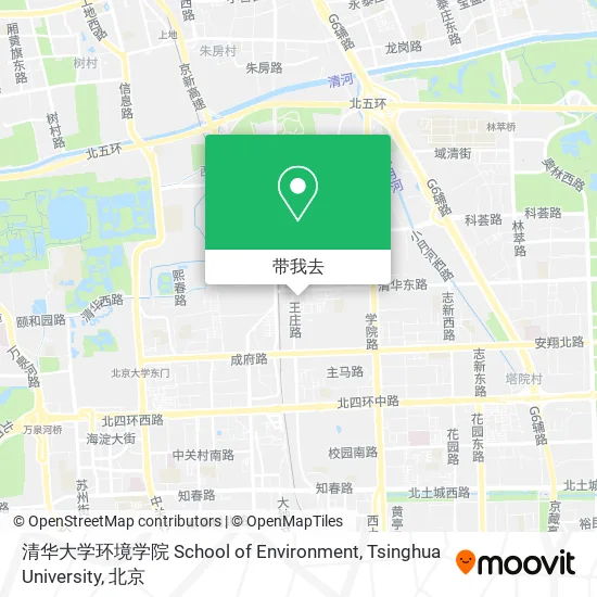 清华大学环境学院 School of Environment, Tsinghua University地图