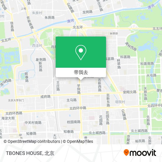 TBONES HOUSE地图
