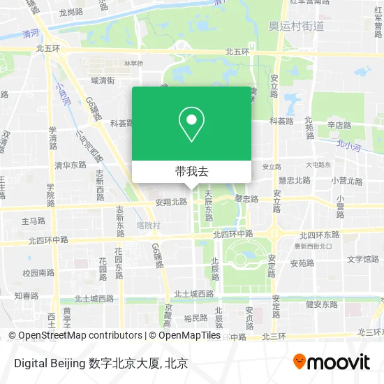 Digital Beijing 数字北京大厦地图