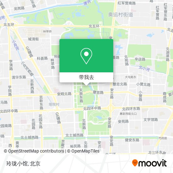 玲珑小馆地图
