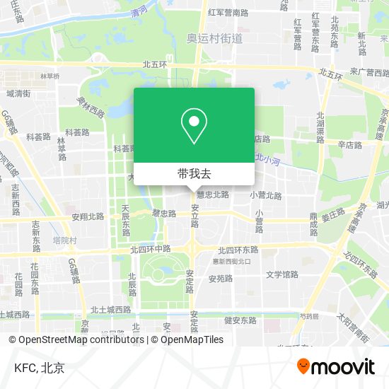 KFC地图