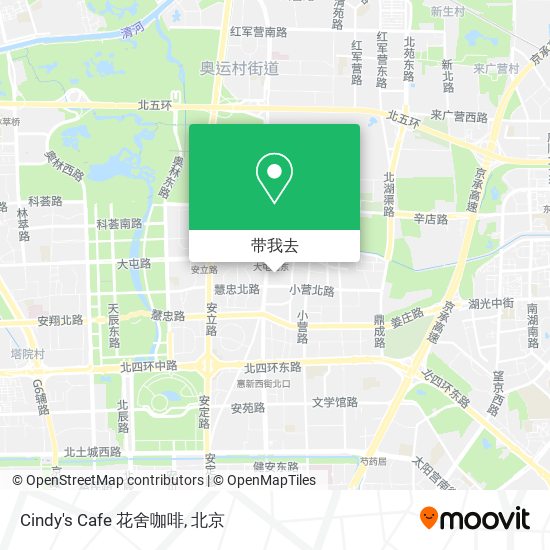 Cindy's Cafe 花舍咖啡地图