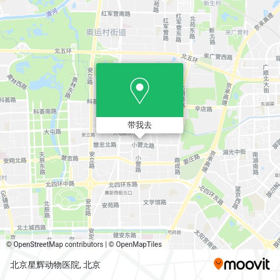 北京星辉动物医院地图