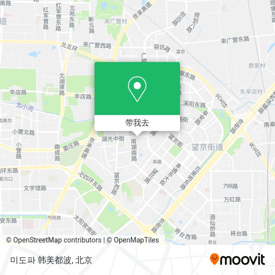 미도파 韩美都波地图