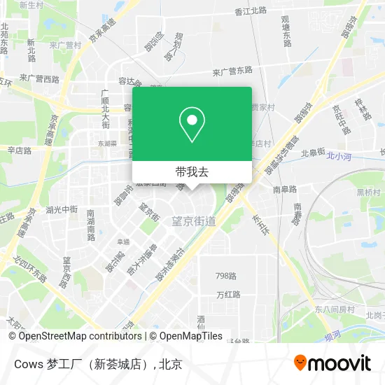 Cows 梦工厂（新荟城店）地图