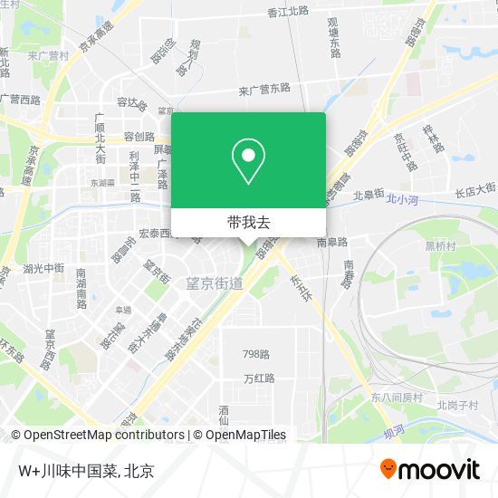 W+川味中国菜地图