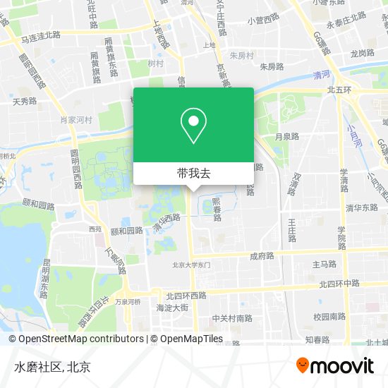 水磨社区地图