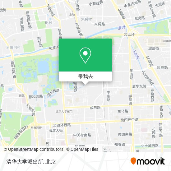 清华大学派出所地图