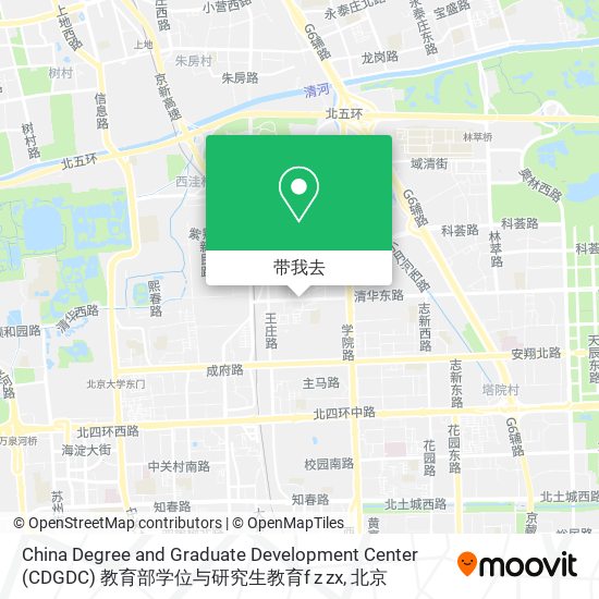China Degree and Graduate Development Center (CDGDC) 教育部学位与研究生教育f z zx地图