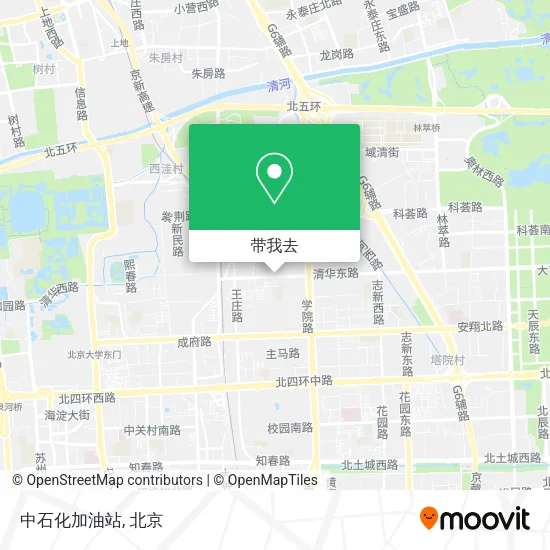 中石化加油站地图