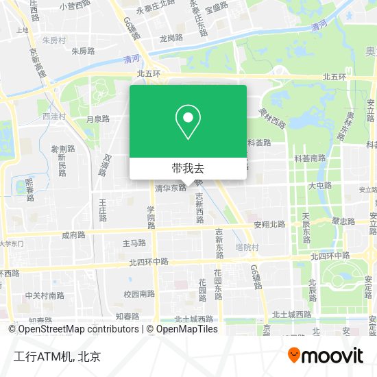 工行ATM机地图