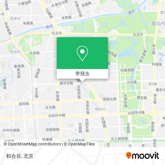 和合谷地图