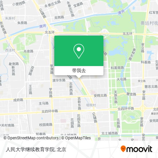 人民大学继续教育学院地图